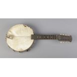 A Savana Mandolin 8 string Banjo.