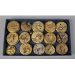 A tray of Victorian pocket watch movements, to include examples from Thomas Holliday, C.B. Read