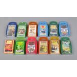 A quantity of Top Trumps card including specials such as Lord of The Rings and Shrek 2. 12 packs.