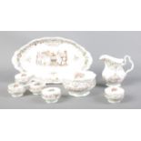 Eight pieces from the Royal Doulton Brambly Hedge 'Tea Service' Gift Collection. To include