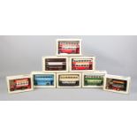 Eight boxed Corgi 'Classic Commercial' vehicles, to include 97209 Guy Arab Bus, 96989 Thorneycroft