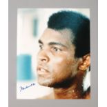 An Muhammad Ali colour photograph. bears inscription