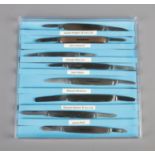 A collection of eight Sheffield penknives. To include Joseph Rodgers & Sons Ltd., John Howarth,