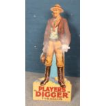 A vintage Player's Digger tobacco advertising display by Mardons. 136cm.