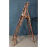 A set of Slingsby wooden step ladders.