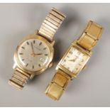Two Gent's wristwatches; a Sekonda automatic wristwatch with 21 jewel movement, baton markers and
