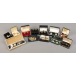 A large collection of Gent's accessories, to include cufflinks, tie pins and button studs.