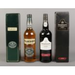 Two boxed and sealed bottles of alcohol. To include Tamdhu Fine Single Malt Whisky (70cl) and