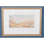 H.Murray, gilt framed watercolour. Titled Loch Lomond. Circa 1860.