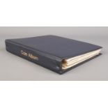 A large coin album containing a good collection of pre-decimal coins. To include half crowns, silver