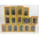 LORD OF THE RINGS - 15 boxed NLC figures by EAGLEMOSS to include good guys and bad guys:
