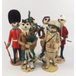 Country Artists MEERKATS figurines to include Monty (CA02900), Tommy 27cm (CA03074), James