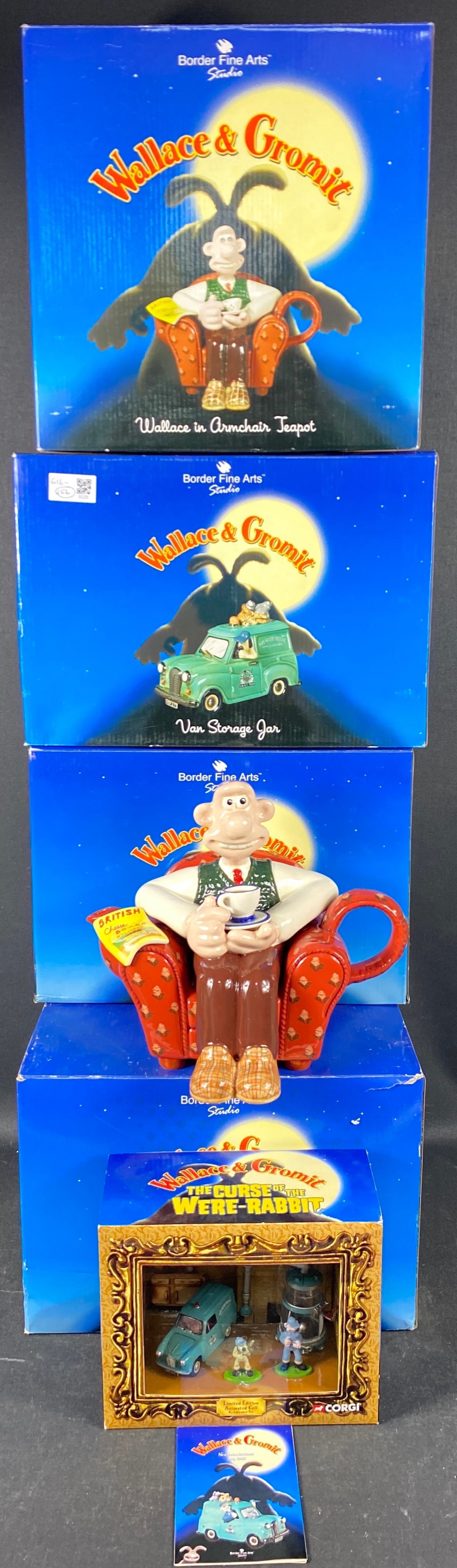 WALLACE & GROMMIT - all boxed as new, The Curse of the Were-Rabbit-a boxed limited edition