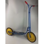 TRI-ANG Rapid 1950s - 1960's Child's scooter in original condition
