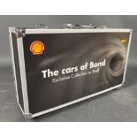 An as new presentation case of JAMES BOND cars - The Cars of Bond exclusive to Shell