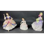 Three Royal Doulton Ladies