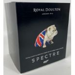 JAMES BOND (Spectre) - ROYAL DOULTON 'Jack' bulldog figure 8.5cmx10cmx15.6 cm as new condition