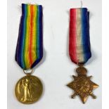 WWI Medal Pair