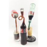 GETTING RARER TO FIND THESE DAYS!Three striking novelty COCA-COLA advertising gimmicks to