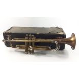 A BOOSEY & HAWKES (78) trumpet, missing mouthpiece