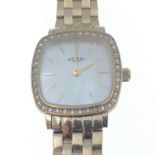 A nice quality ROTARY WINDSOR gold tone ladies wrist watch as new condition - it has a nice mother