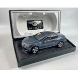 A boxed BENTLEY MINICHAMPS die-cast model car