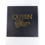 QUEEN, THE COMPLETE WORKS, a fourteen LP box set, with map and two booklets