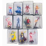 DC Comics - JUSTICE SOCIETY of AMERICA a collection of blister packed, unopened EAGLEMOSS diecast