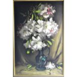 John Samuel Loxton Pink Diamond Rhododendrons (Australian, 1903 - 1971)signed 'John Loxton'