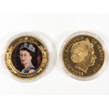 An encapsulated 2013 50p Celebration of Coronation (1953-2013) Bailiwick of Jersey