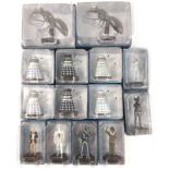 DOCTOR WHO - THE FIRST DOCTOR (William Hartnell) boxed as new collectable models by EAGLEMOSS