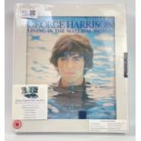 GEORGE HARRISON - Living in the Material World deluxe boxed edition shrink-wrapped, includes Audio