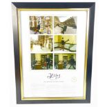 JOHN CLEESE - a limited edition (534/950) framed series of prints from the iconic Monty Python