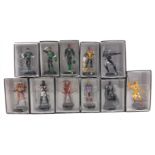 DC Comics - GREEN LANTERN and other figures a collection of blister packed, unopened EAGLEMOSS