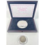 A collectable Guernsey Silver Princess Charlotte of Cambridge 2015 £10 5oz commemorative bullion