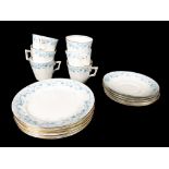Small tea set late Victorian Rd.151830 Shelley style by WILEMAN & CO