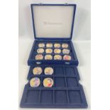 A Queen Elizabeth II 90th birthday collection of coins - 16 Commemorative coin set within an