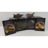 GAME OF THRONES TWO OFFICIAL COLLECTORS MODELS - VISERION model brand new still in its box and