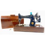 A vintage Singer sewing machine in nice condition