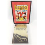 BEANO - Beano 80 years of fun collector's box in black slip case containing 8 Beano comic