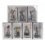 MARVEL - collectable figurines by EAGLEMOSS all boxed unused to include Hawkeye, Chitauri, The