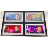 JAMES BOND - Royal Mail limited edition 007 framed stamps to include Daniel Craig (196/500),