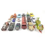 BLAST FROM THE PAST! A super collection of playworn diecast models to include very collectible