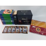 HARRY POTTER - an as-new Harry Potter mini-statue by Gentle Giant, an unopened Gryffindor scarf