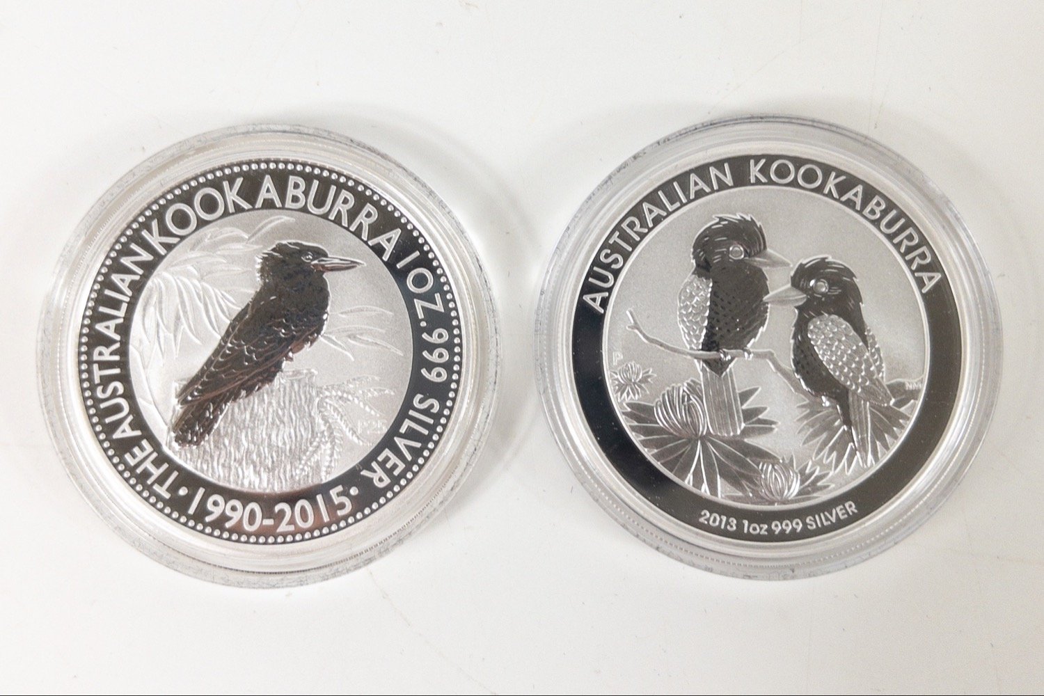 A 2016 $20 Canadian Elizabeth II 90th birthday and an Australian kookaburra silver 2013 set of - Image 2 of 4