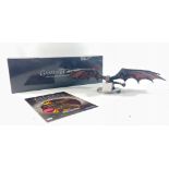 GAME OF THRONES - an EAGLEMOSS official collector's model of DROGON the dragon all boxed, unused,