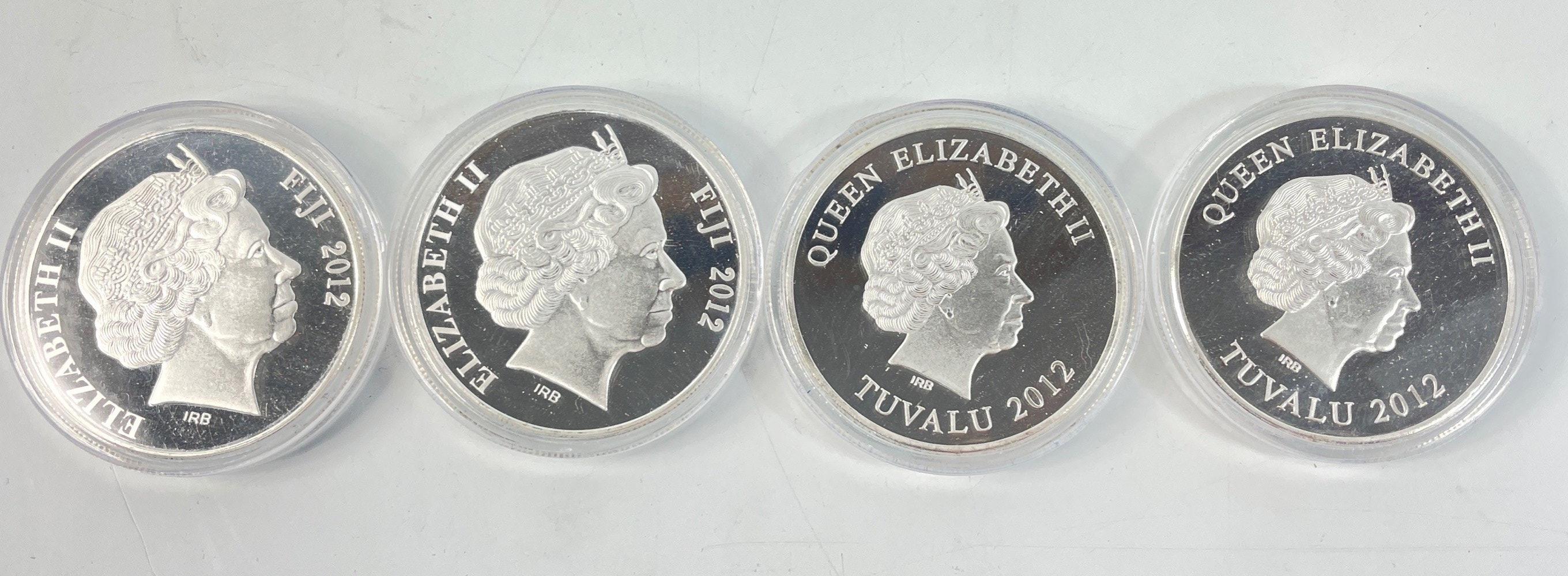 An encapsulated Canadian 1912 100th Commemorative RMS Titanic coin and also a SILVER Commemorative - Image 2 of 2