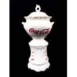 RARE! COCA-COLA 1998 syrup dispenser COOKIE JAR replica approx 40cm tall