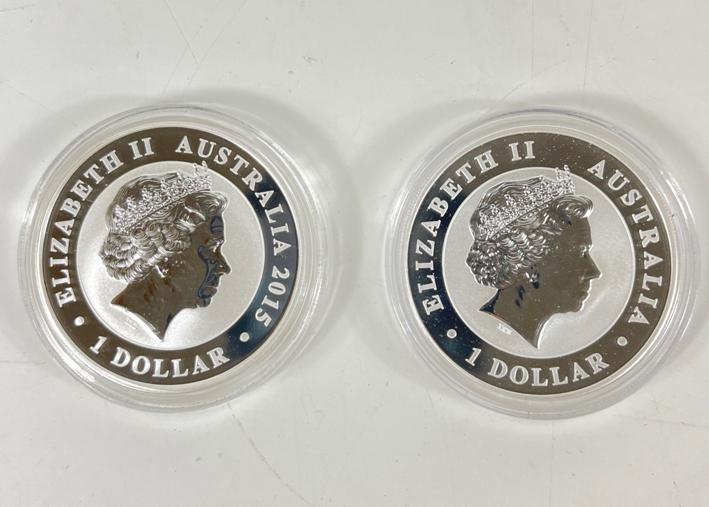 A 2016 $20 Canadian Elizabeth II 90th birthday and an Australian kookaburra silver 2013 set of - Image 3 of 4