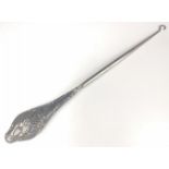 A large Victorian silver handled CHESTER hallmarked button hook length 28cm approx 81g approx